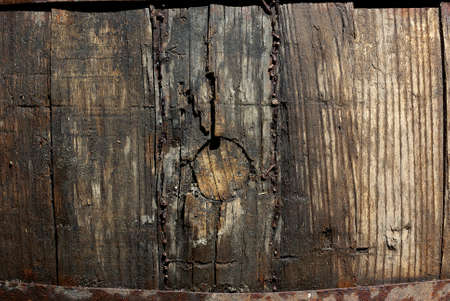 Old vintage barrel.