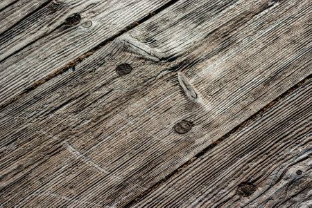 Texture of old boards with knots.の写真素材