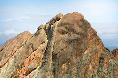 mountain peak in Pinnacles National Monument