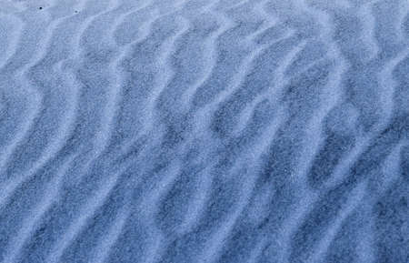 blue sand dune ripplesの写真素材