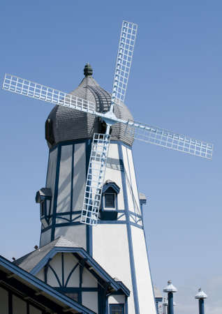 dutch windmillの写真素材