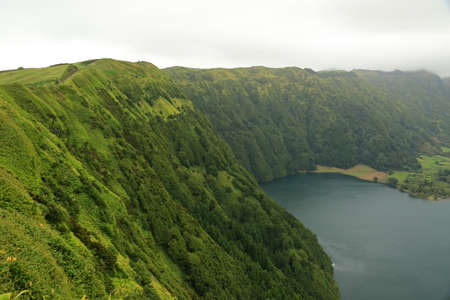Lagoa das Furnas, Sao Miguel Island, Azores, Portugal