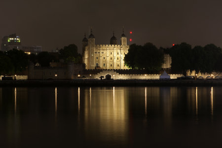 Tower of London by night, London, England, United Kingdom