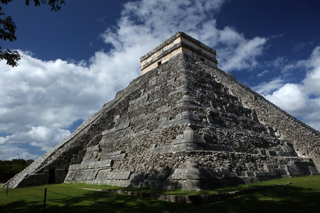 The Temple of Kukulcan (El Castillo) in Chichen Itza complex, Mexico