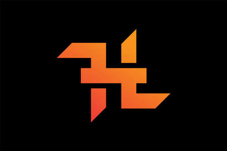 h letter illustration vectorのイラスト素材