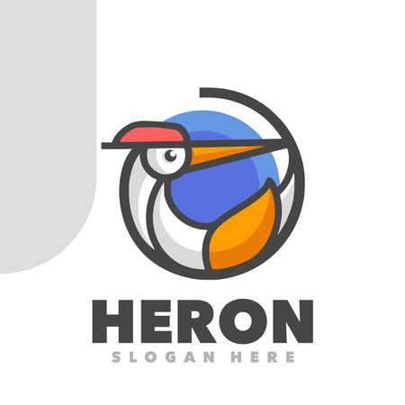 Modern bird logo design. Bird logo design concept. Vector illustration.のイラスト素材