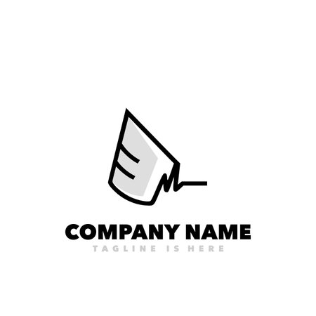 company logo icon element template vector graphic art can be used for corporate businessのイラスト素材