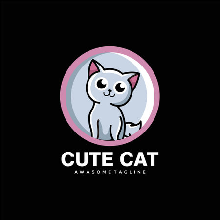 Logo ilustrationのイラスト素材