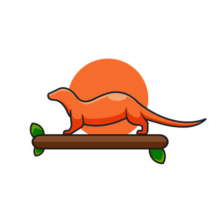 Logo ilustrationのイラスト素材