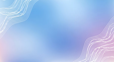 A soft and ethereal abstract background with a smooth gradient transitioning from light blue to pink...