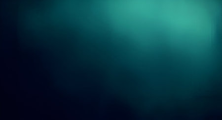 An abstract background with a smooth gradient transitioning from a deep, dark blue on the left to a...