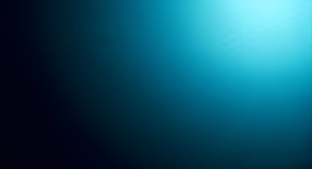 A smooth, abstract background featuring a gradient transitioning from a deep dark blue on the left...