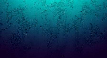 A textured background with a gradient transitioning from a bright teal at the top to a deep, dark...