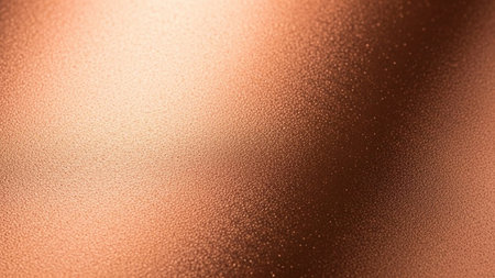 copper metal background texture with some smooth lines and highlights in it