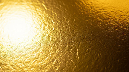 Gold background or texture and gradients shadow. Abstract golden background.の写真素材