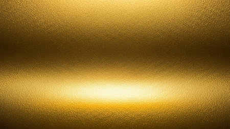 Gold metal texture background for design with copy space for text or image.