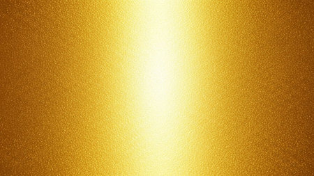 Gold metal background or texture and gradients shadow. Vector illustration.