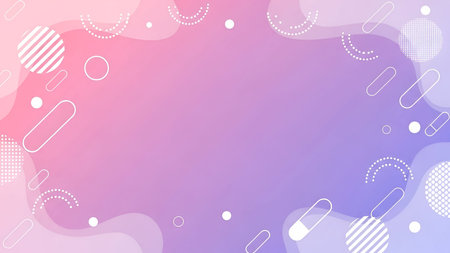 an abstract background with a smooth gradient transitioning from pink to purple. The includes...
