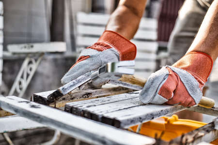 Construction Worker Using High Dynamic Range tone