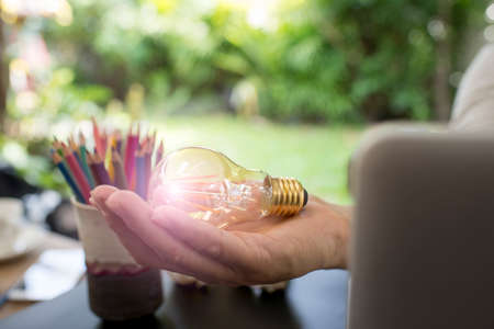 creative idea.Concept of ideaの写真素材
