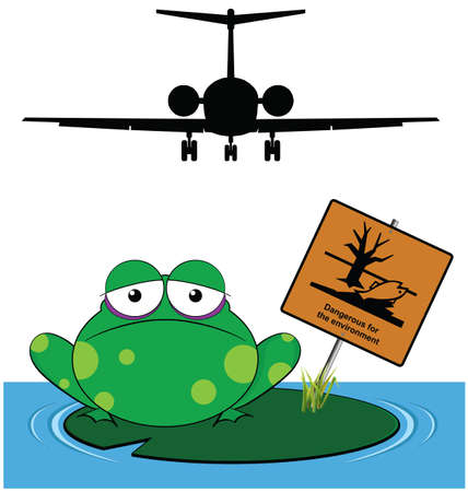 Frog teacher and pupils back to schoolのイラスト素材