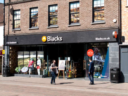 Blacks outdoors clothing store, clothing and camping equipment retailer