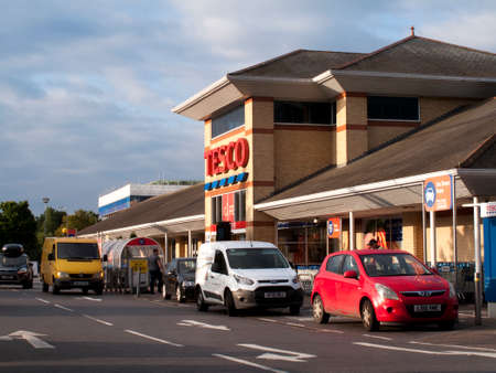 Tesco Extra supermarket store, company founded by Jack Cohen in 1919