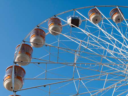 Salisbury Eye Ferris Wheel stands 115 feet high, annual summer feature to the city