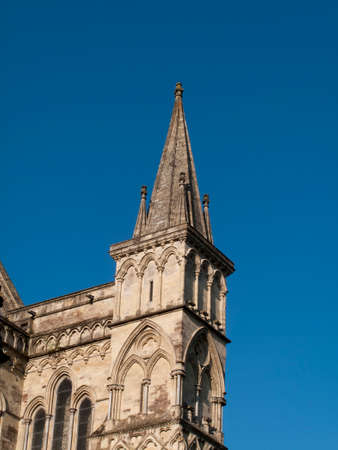 Salisbury Anglican medieval gothic Cathedral, formally known as the Cathedral Church of the Blessed Virgin Mary, built 1220 to 1258のeditorial素材