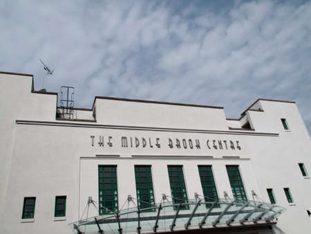 The Middle Brook Centre, circa 1920 Art Deco style building, home to Hope Churchのeditorial素材