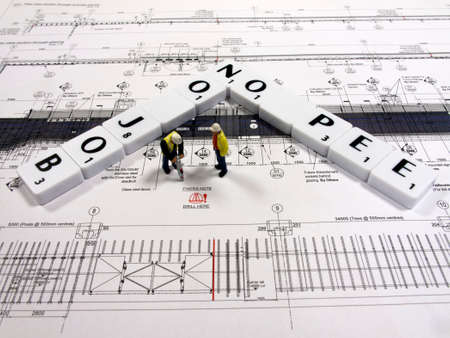 no personal protection equipment, PPE, no job health and safety message relating to the construction industryのeditorial素材