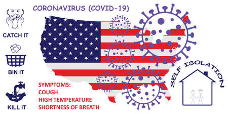 Coronavirus COVID 19 United States of America advisory public information prevention measures...