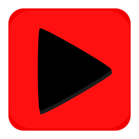 Play. Vector icon Created with Inkscapeのイラスト素材