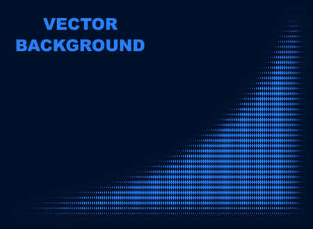 Abstract background. Dark blue Vector template for your businessのイラスト素材