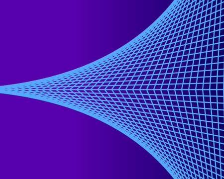 Abstract background with blue symmetrical grid. Template for your project. Can be used for banners,...