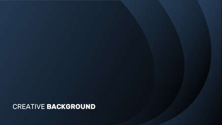 Horizontal modern blue banner style with gradient. Stock vector graphicのイラスト素材