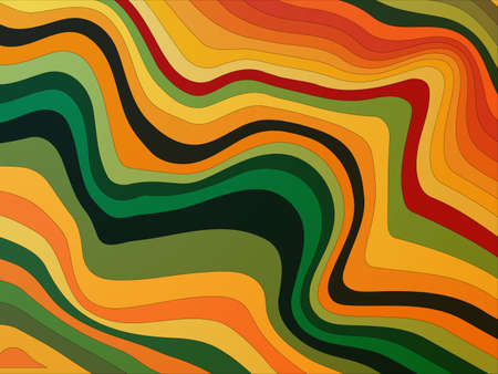 Horizontal template for banner. Colorful abstract background. Stock Vector Illustrationのイラスト素材