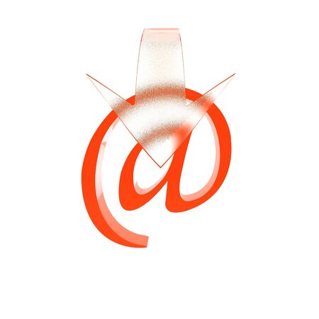 e-mailの写真素材