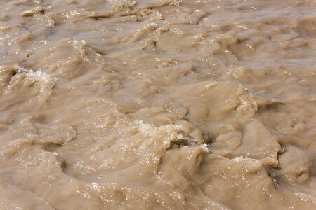 Fast mountain riverの写真素材