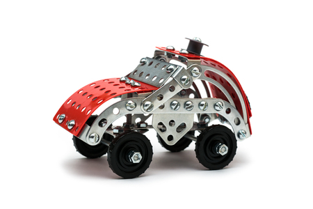 Children metal designer kitの写真素材