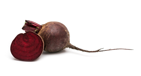 Beetroot on a white backgroundの写真素材