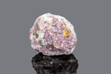 Natural minerals, pink berylの写真素材