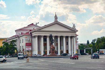 Russia, Volgograd, May 12, 2018  New Experimental Theatreのeditorial素材