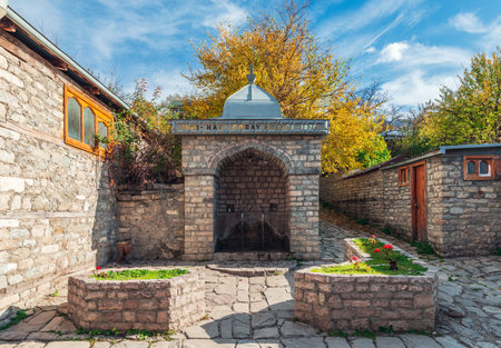 Old spring in the Lagich villageのeditorial素材