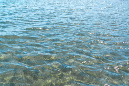 Clean water surface background texture
