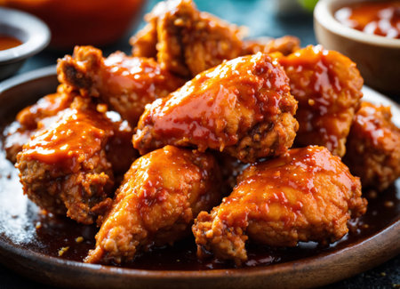 Buffalo Wings, traditional American cuisineの素材