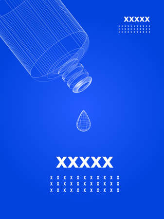 Filtration of pure water by technologyのイラスト素材