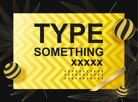 Golden wishing card materialのイラスト素材