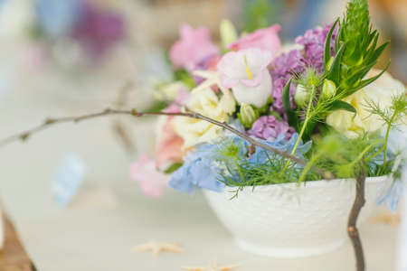 wedding set upの写真素材