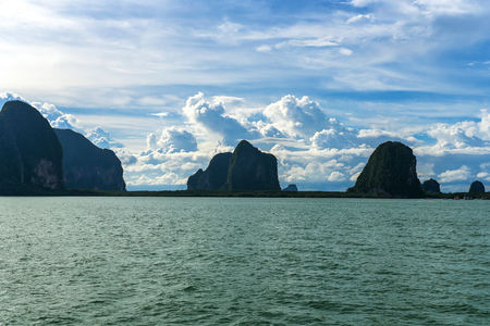 Landscape Andaman Sea, Trang Top Tourist Attractions in Thailand,Beautiful destinations in Asia, summer holidays, outdoor vacationsの写真素材